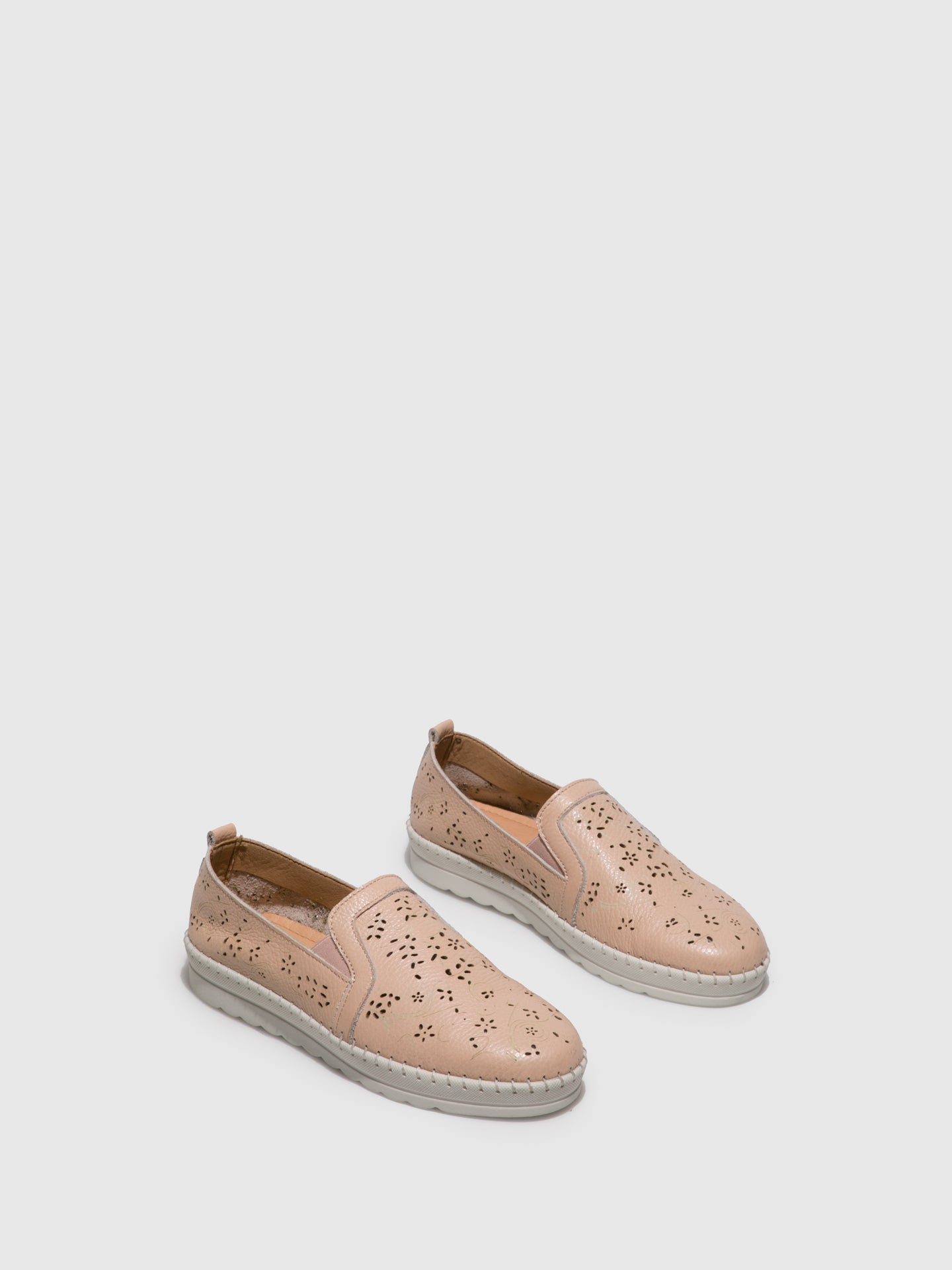 Foreva Sapatos Slip-on em Rosa